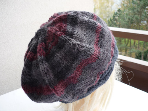 Baret...antracit+Burgunské... — foto 3
