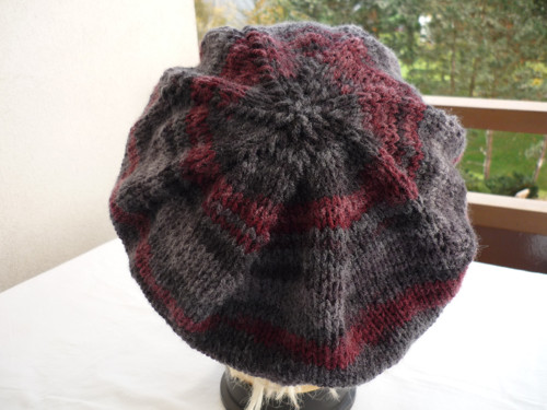 Baret...antracit+Burgunské... — foto 6