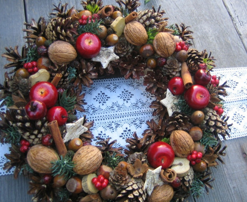 Adventní věnec s jablíčky - rezervace — foto 4