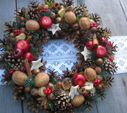 Adventní věnec s jablíčky - rezervace — foto 5