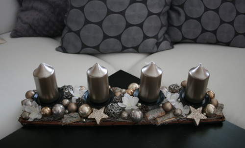 Adventní štola šedohnědá — foto 2