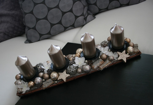 Adventní štola šedohnědá — foto 3
