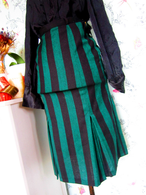 Geniální retro sukně stripes — foto 3
