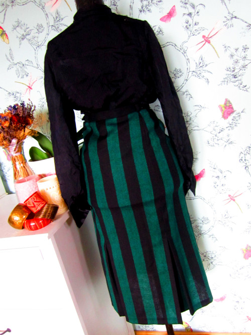 Geniální retro sukně stripes — foto 5