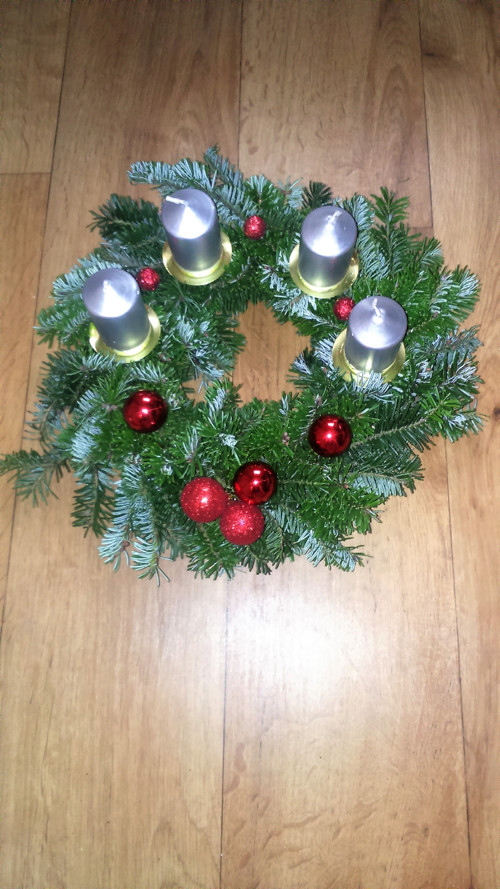 Adventní věneček — foto 2
