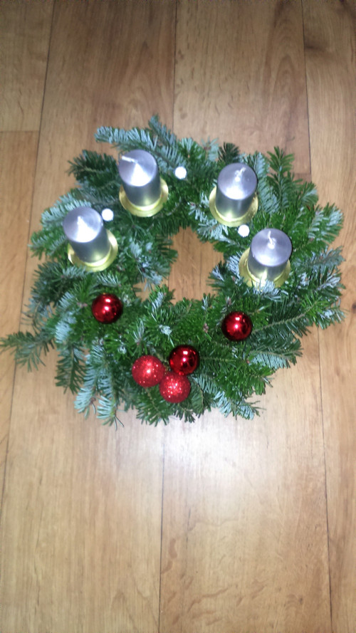 Adventní věneček — foto 3