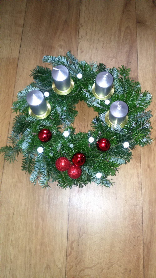 Adventní věneček — foto 4