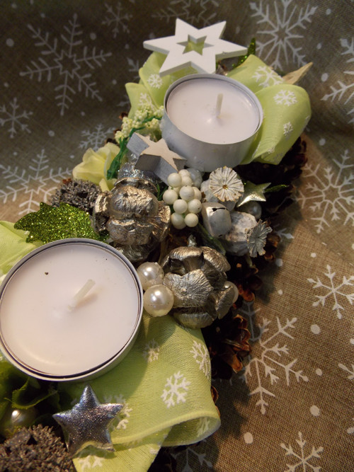 Adventní lišta -svěží zelená — foto 3