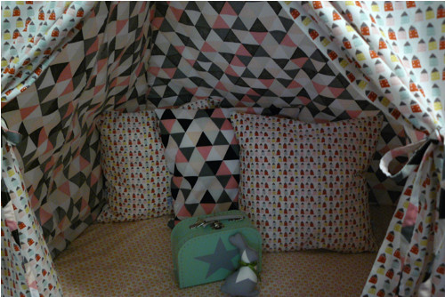 Dětské teepee trojúhelníky a domečky — foto 3