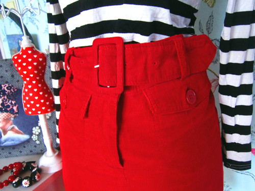 Sukýnka JUST RED — foto 3