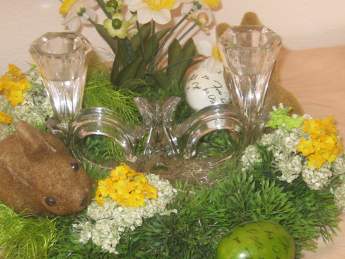 Starý skleněný svícen - víceúčelový — foto 5