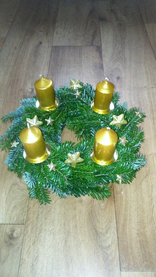Adventní věneček — foto 2