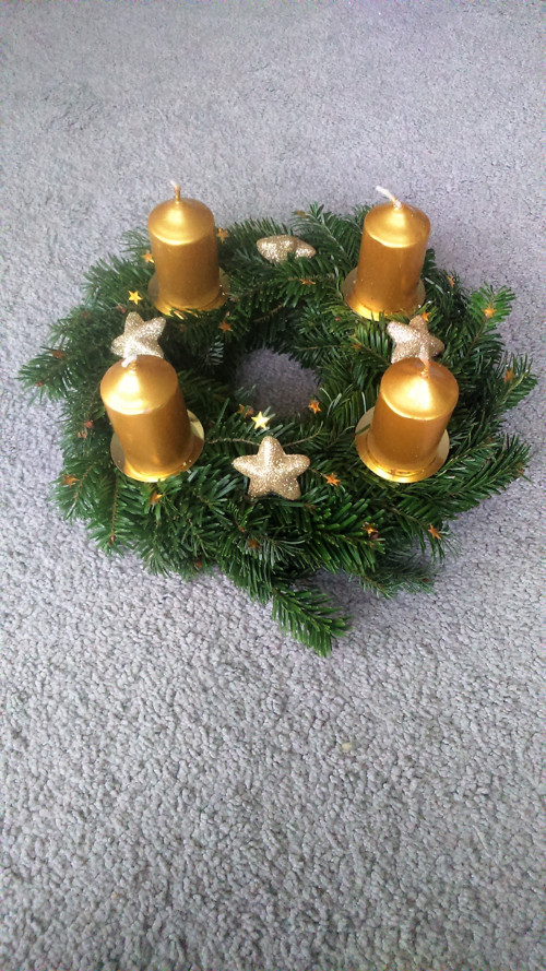 Adventní věneček — foto 3