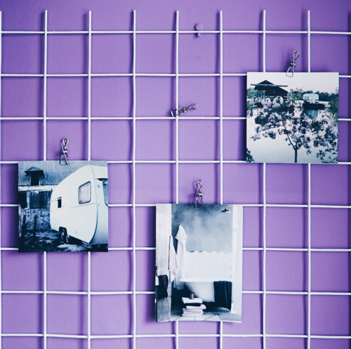 Nástěnka v severském stylu - bílá — foto 3