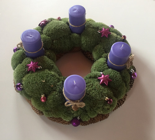 Adventní věnec. — foto 2