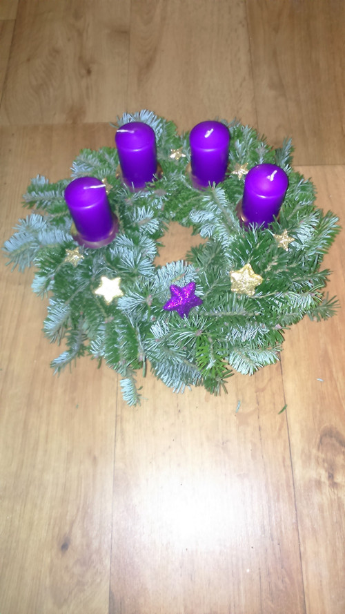 Adventní věneček — foto 2