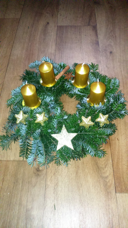 Adventní věneček — foto 2