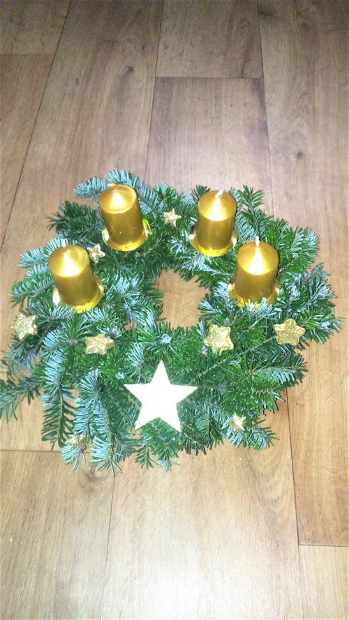 Adventní věneček — foto 3