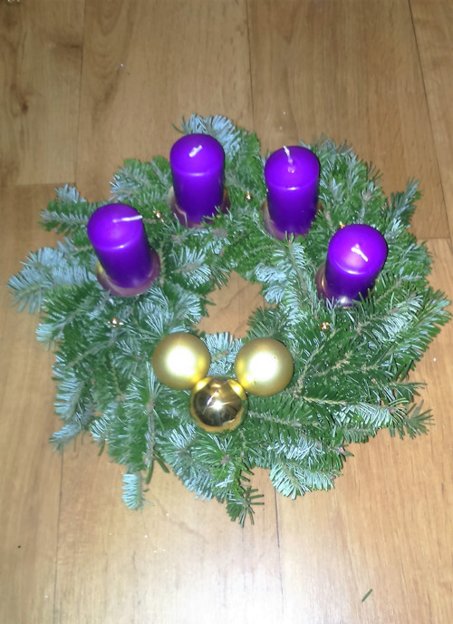 Adventní věneček — foto 3