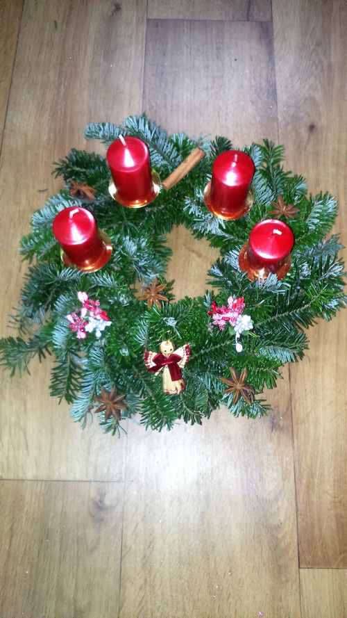 Adventní věneček — foto 3