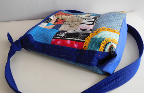 Crazy patchwork - kabelka — foto 4