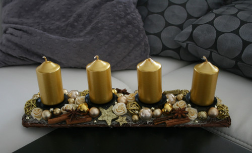 Adventní štola zlatá — foto 2
