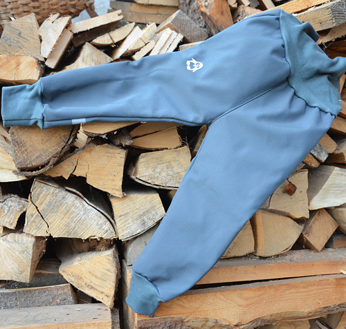 Softshell kalhoty BATOLE Šedé 74-86 (zateplené) — foto 6