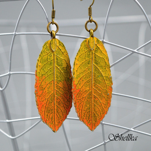 Náušnice ,,LEAVES,, III. — foto 2