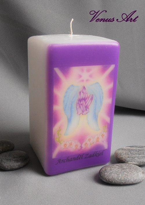 Svíčka-Archanděl Zadkiel !Sleva30%! — foto 2