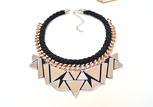 Náhrdelník Black Mirror Rose Gold — foto 2