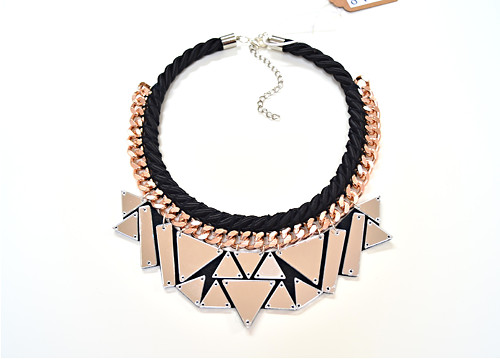 Náhrdelník Black Mirror Rose Gold — foto 3