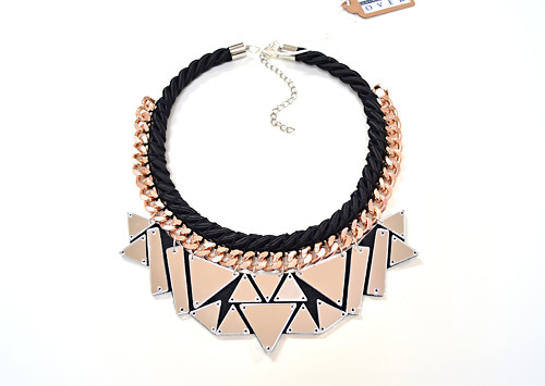 Náhrdelník Black Mirror Rose Gold — foto 5