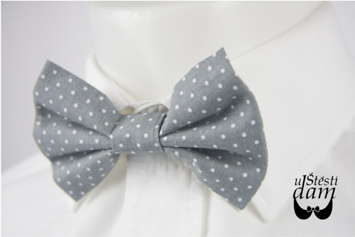 Pánský motýlek "Sharkskin" — foto 3