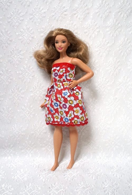 Šaty pro Barbie 2016 - curvy - baculku — foto 2
