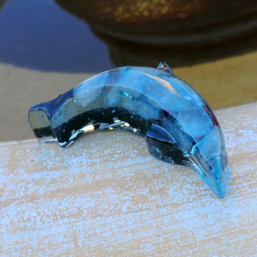 Orgonit *Amulet 4* Delfínek se Šungitem — foto 5