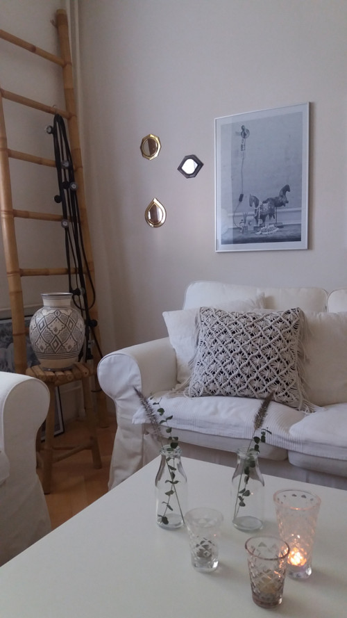 Macramé polštář s třásněmi + výplň -BOHO — foto 3