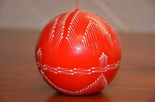 Svíčka červená — foto 2