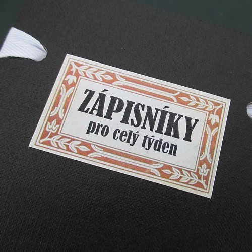 Zápisníky pro celý týden — foto 3