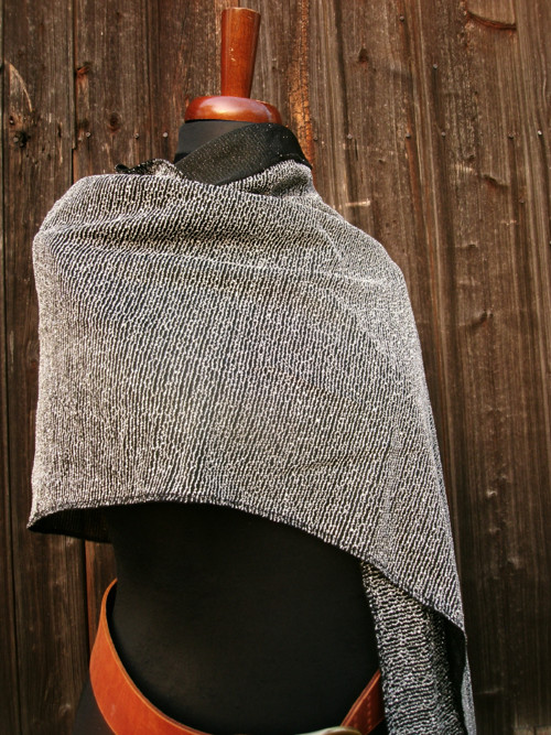 Grey - večerní šál — foto 5