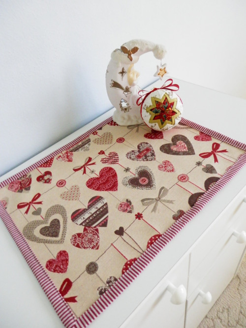 Prostírky - vánoční oboustranný jacquard — foto 2