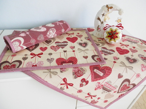 Prostírky - vánoční oboustranný jacquard — foto 4