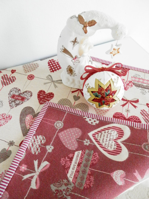 Prostírky - vánoční oboustranný jacquard — foto 5