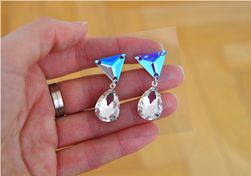 Náušnice Turquoise Silver Drop — foto 2