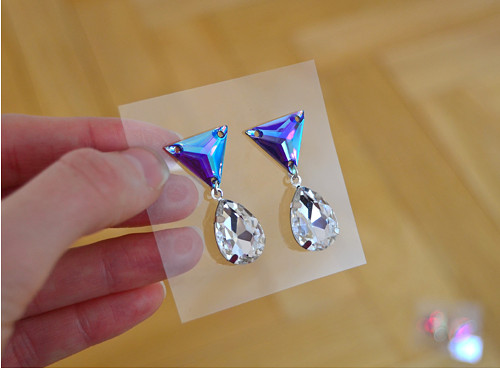 Náušnice Turquoise Silver Drop — foto 3