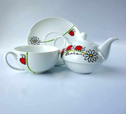 Čajová sada - berušky — foto 5