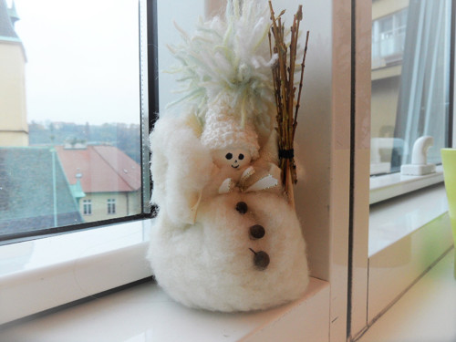Sněhulák s vánočním kořením — foto 2