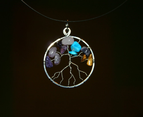 Amulet STROM ŽIVOTA - chirurgická ocel — foto 2