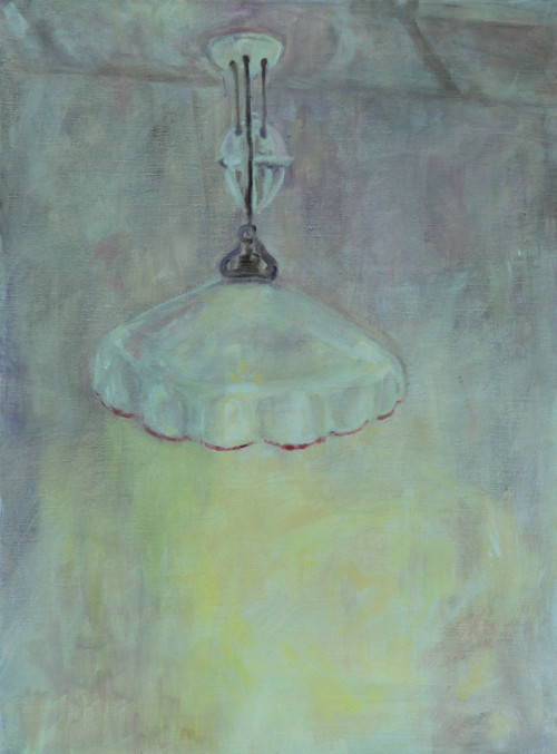 Lampa s červenou linkou — foto 3