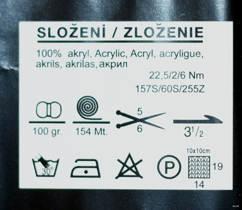 Pletená šála 182x43 cm — foto 2