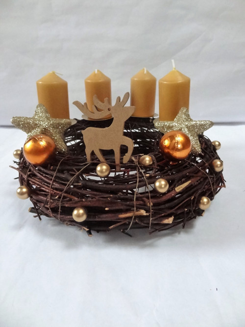 Adventní svícen - barva na přání — foto 2